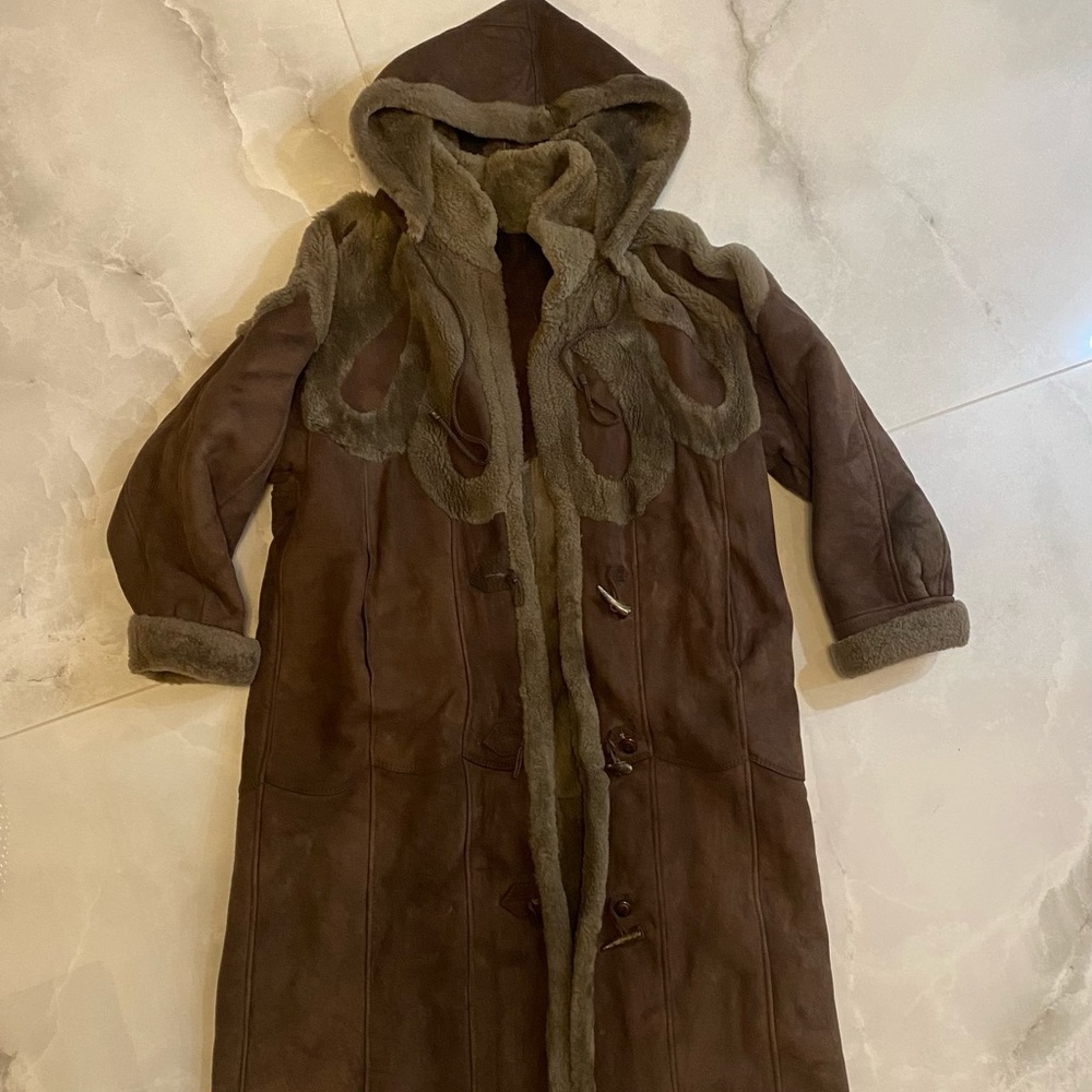 Shearling coat